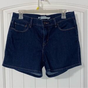 Levi's Indigo Jean Shorts